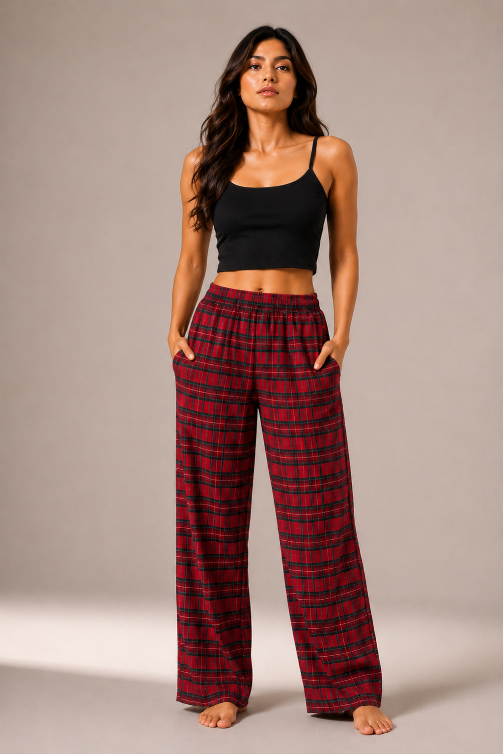 Noka Check Pajama Pants