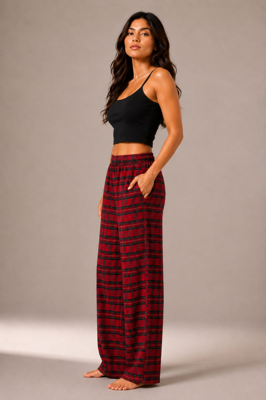 Noka Check Pajama Pants