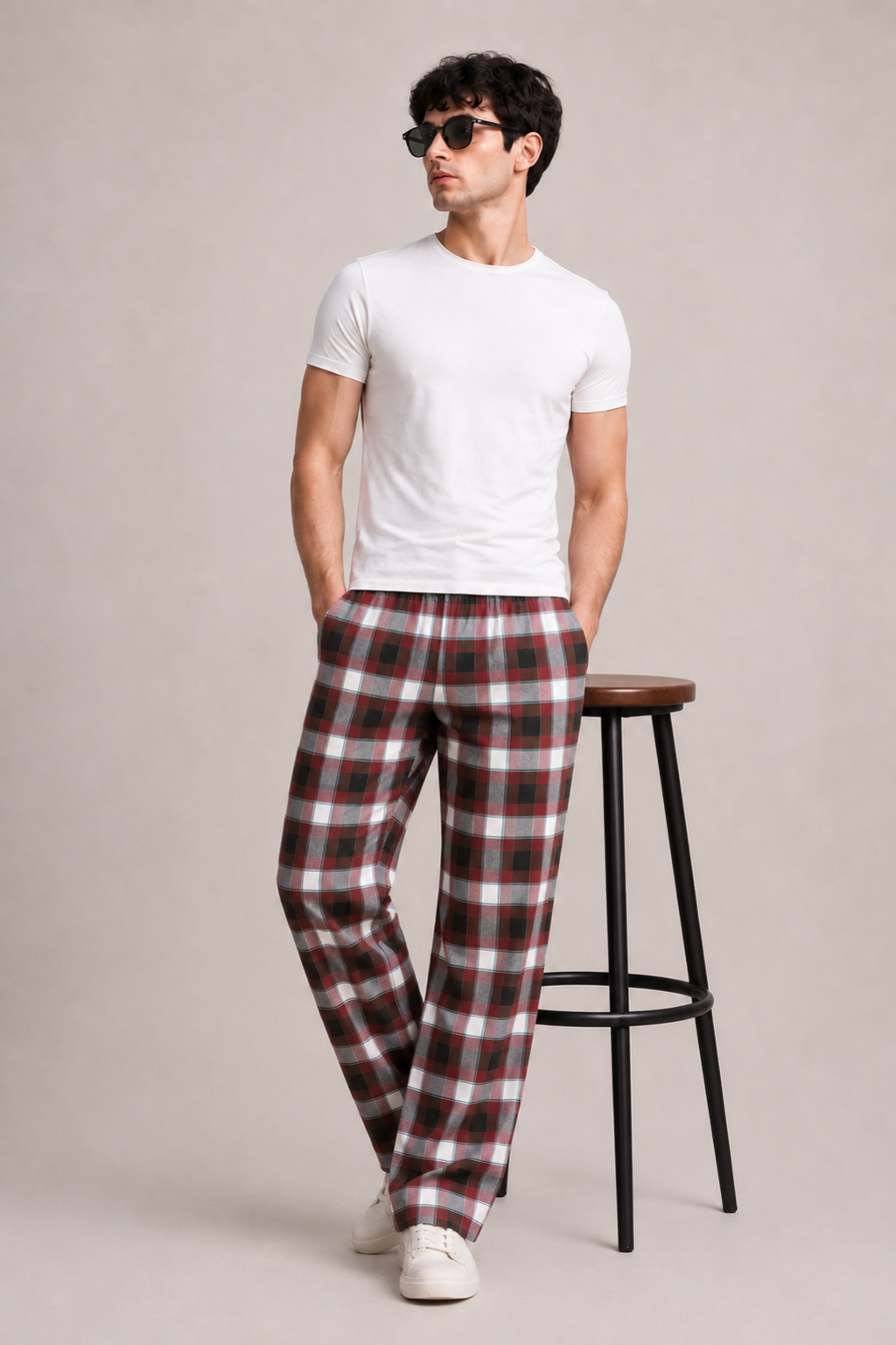 Highland Grid Pajama Pants